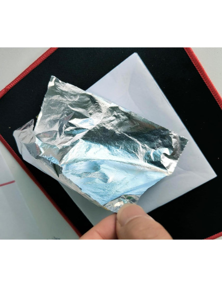 Hojas de Imitación de Oro JINRUISI 200 Unidades 14x14cm