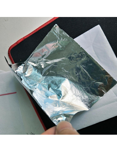 Hojas de Imitación de Oro JINRUISI 200 Unidades 14x14cm