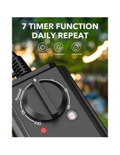 Temporizador de Luz Exterior BN-LINK con Sensor Fotocélula 15A 2