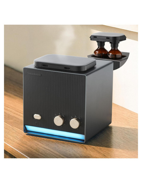 Difusor de Aceite Esencial Aromadd D-Air Pro Titanio Negro 200ml Difusor de Aceite Esencial Aromadd D-Air Pro Titanio Negro 200ml