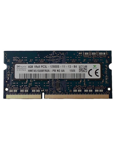 Módulo de Memoria RAM Hynix 4GB DDR3 1600MHz SODIMM