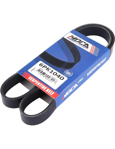 Correa Serpentina MOCA 6PK1040 1040mm para Lexus y Toyota