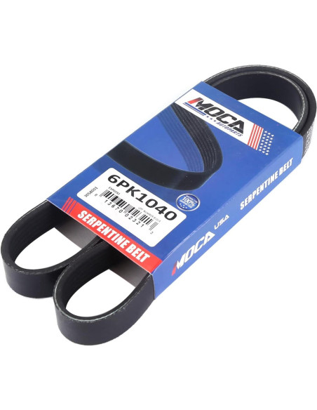 Correa Serpentina MOCA 6PK1040 1040mm para Lexus y Toyota