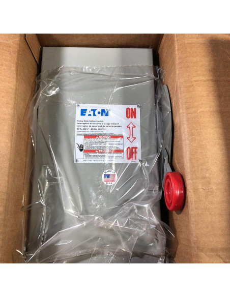 Interruptor de Seguridad Eaton DH221FGK 30A 250V Alta Resistencia