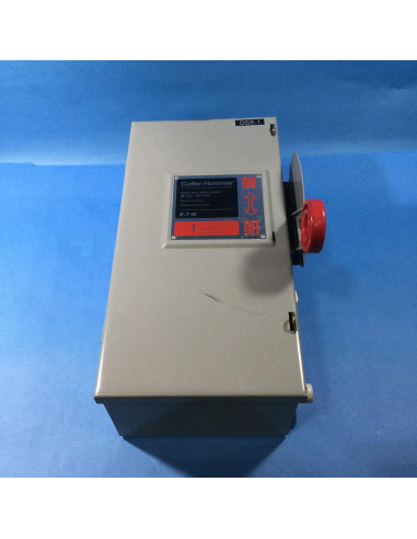 Interruptor de Seguridad Eaton DH221FGK 30A 250V Alta Resistencia