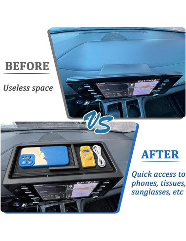 Bandeja de Tablero TOPINSTALL 2021-2024 Toyota Sienna