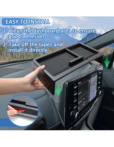 Bandeja de Tablero TOPINSTALL 2021-2024 Toyota Sienna