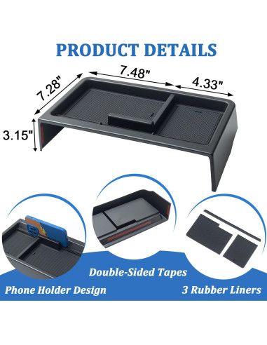 Bandeja de Tablero TOPINSTALL 2021-2024 Toyota Sienna