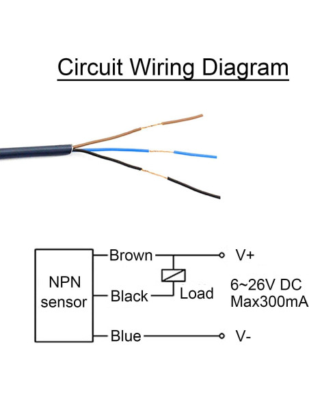 Sensor Fotoeléctrico IKSACE E3Z-R61 NPN Montaje Pared 2 Piezas