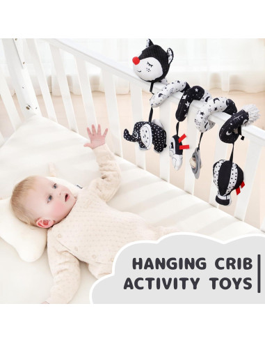 Juguete de Actividad Espiral Koty para Silla de Auto Bebés