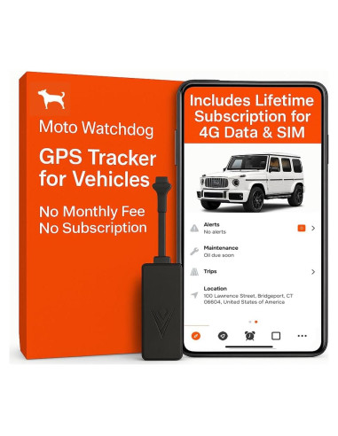 Rastreador GPS por Cable Moto Watchdog Hardwire, Sin Suscripción