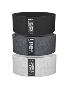 Bandas de Cadera Sweet Sweat - 3 Niveles de Resistencia Antideslizantes