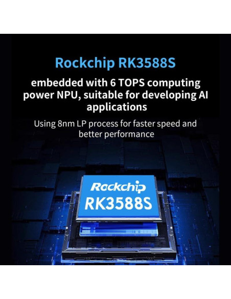 Orange Pi 5 Pro 16GB LPDDR5 Rockchip RK3588S Placa de Desarrollo