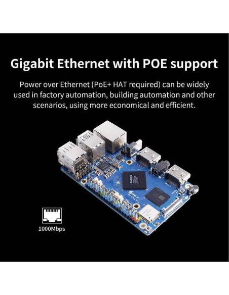 Orange Pi 5 Pro 16GB LPDDR5 Rockchip RK3588S Placa de Desarrollo