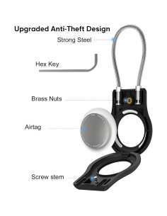 Soporte para llavero Apple AirTag 4pack Sweguard - Funda Protectora 2