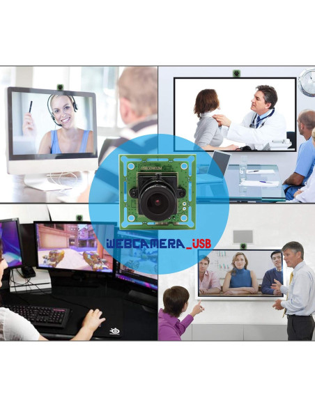 Módulo de Cámara USB ELP-USB30W02M 480P 60fps Lente 3.6mm