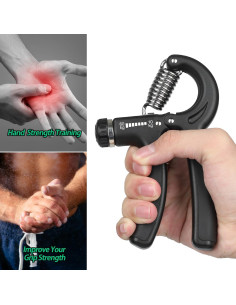 Entrenador de Fuerza de Agarre NIYIKOW 10-60kg Ajustable 2