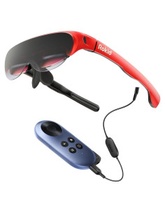 Gafas AR Rokid Air Rojo Oscuro con Estación Streaming
