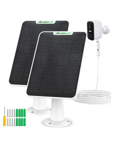 Panel Solar Sabilor 4W para Cámaras Eufycam 2C/2C Pro