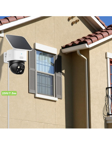 Cable de Alimentación de 7.5m Uogw para eufy SoloCam S220/S340