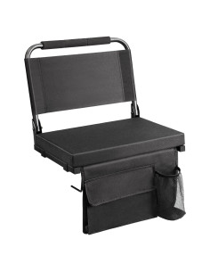 Silla de Estadio Portátil Maeytau MY-BleST-BLK con Respaldo