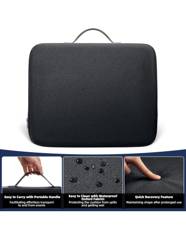 Cojines de Asiento SeatyLife para Estadios - 2-Pack Negro