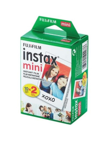 Cámara Digital Fujifilm Instax Pal Lavanda Azul + 20 Películas