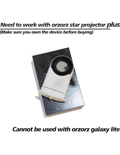Proyector de Planetario Orzorz Plus Luz Nocturna Estrellas 2