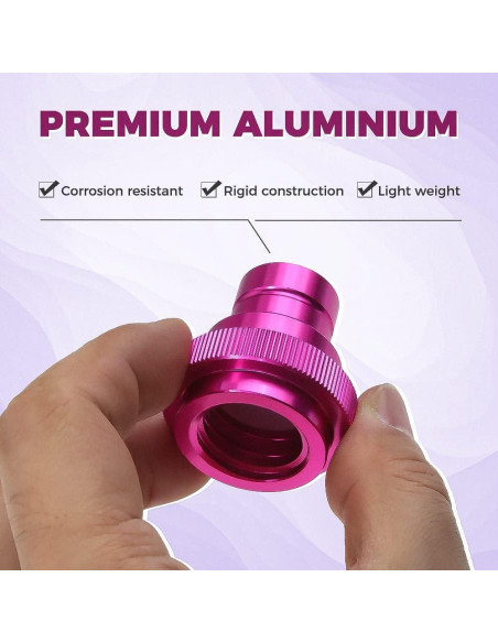 Adaptador Rápido de CO2 Morado para Soda Stream DUO/Terra/Art