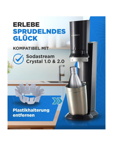 Botella de Acero Inoxidable MATE OF STEEL 887ml a Prueba de Fugas