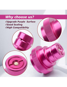 Adaptador Rápido de CO2 YUXIVCNE TR21-4 para Soda 2