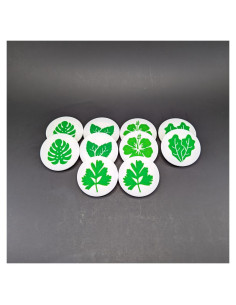 Juego de 10 Tapas de Vaso Compatibles con Gardyn - Impresas en 3D