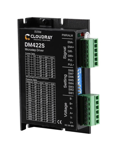 Controlador Motor Paso a Paso DM422S 0.3-2.2A 18-48VDC Cloudray