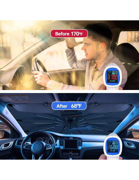 Sombrilla para Parabrisas JASVIC Plateada 145x84 cm Antirayaduras