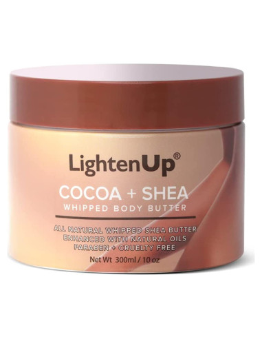 Manteca de Cacao Batida LightenUp 300 ml - Hidratante Natural