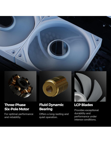 Enfriador AIO TRYX Panorama 360 Blanco 360mm con Pantalla AMOLED