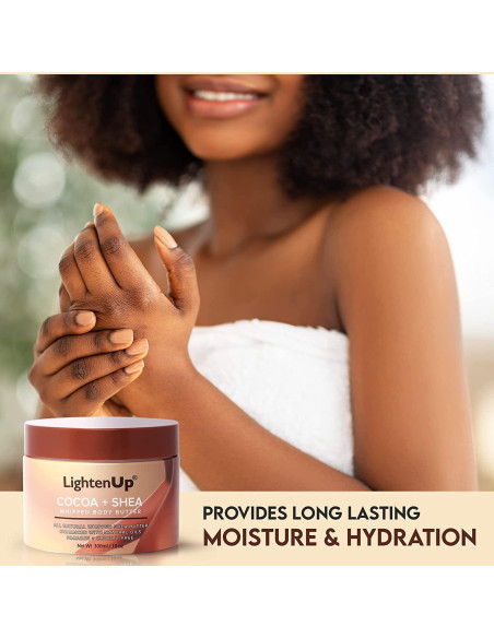 Manteca de Cacao Batida LightenUp 300 ml - Hidratante Natural