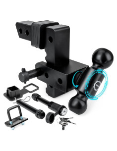 Enganche de Remolque Ajustable AKM 6" Aluminio 12,500 LBS