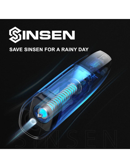 Herramienta de Escape SINSEN - Cortador de Cinturón y Rompedor de Cristales