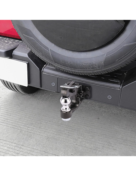 Gancho de Remolque Pintle ANGCOSY 10 Toneladas con Bola 5.08 cm