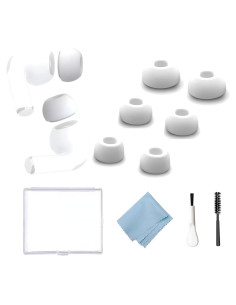 3 Pares Puntas Silicona Reemplazo AirPods Pro 1ra y 2da Gen