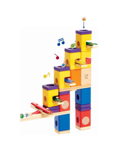 Hape Quadrilla Carrera de Canicas Musical 97 Piezas 2