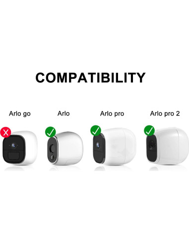 Soporte de Pared Skylety para Cámaras Arlo - 4 Piezas