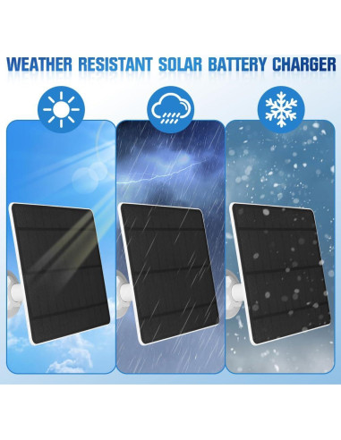 Cargador Solar XIIW para Cámaras Arlo Pro 3/4/5S - 5W IP65