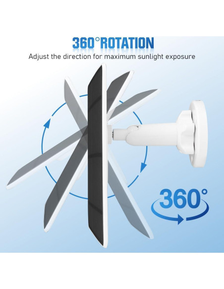 Cargador Solar XIIW para Cámaras Arlo Pro 3/4/5S - 5W IP65