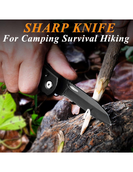 Hacha Multiherramienta RoverTac 11 en 1 Acero Inoxidable Camping