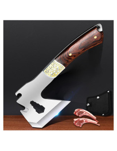 Hacha de Camping VCXOX 24.13 cm Acero Alto Carbono Ergonómica