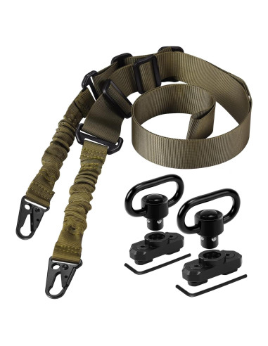 Sling Tradicional 2 Puntos REERON Verde Ajustable 203 cm