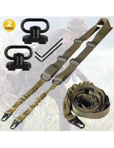 Sling Tradicional 2 Puntos REERON Verde Ajustable 203 cm 2