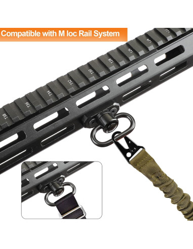 Sling Tradicional 2 Puntos REERON Verde Ajustable 203 cm